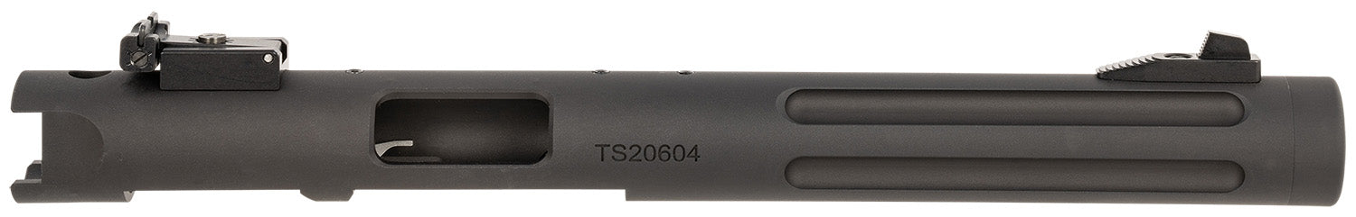 Tactical Solutions Pac-Lite PL6TEMBRF 6" Fluted Threaded .22 LR Barrel & Receiver Black Anodized Ruger Mark I/II/III