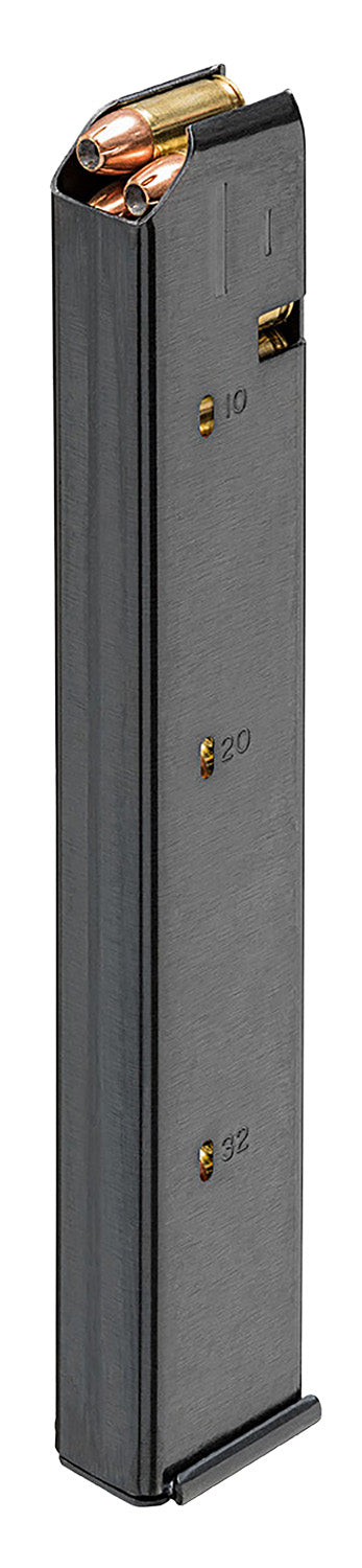 Springfield Armory SAINT 32-Round 9mm Luger Colt-Pattern Carbine Magazine Black Stainless Steel