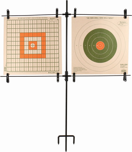 Allen Steel Frame Paper Target Stand Includes 8 Clips
