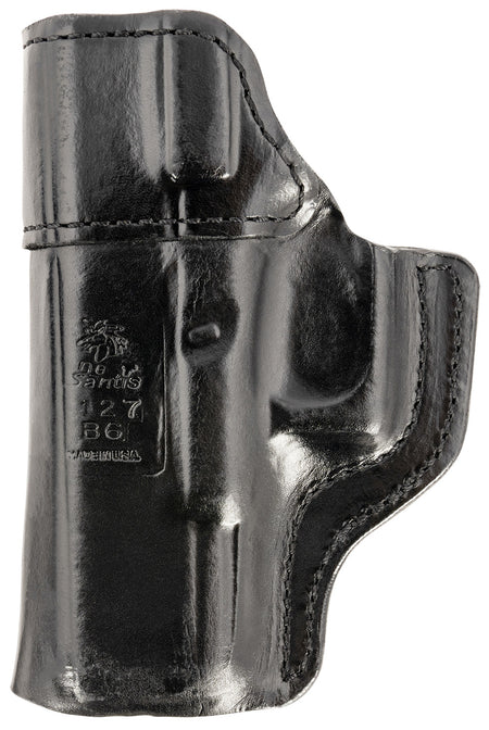 DeSantis Inside Heat IWB Holster Black Leather Fits Glock 19/19 Gen 5/19X/23/32/45 Right Hand