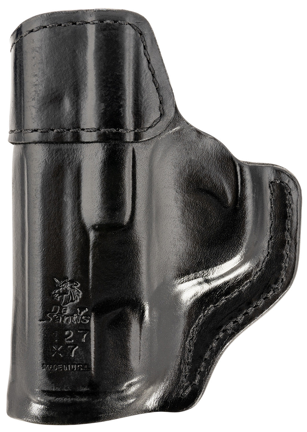 DeSantis Inside Heat IWB Holster Black Leather Fits S&W M&P Shield 9/40 Right Hand