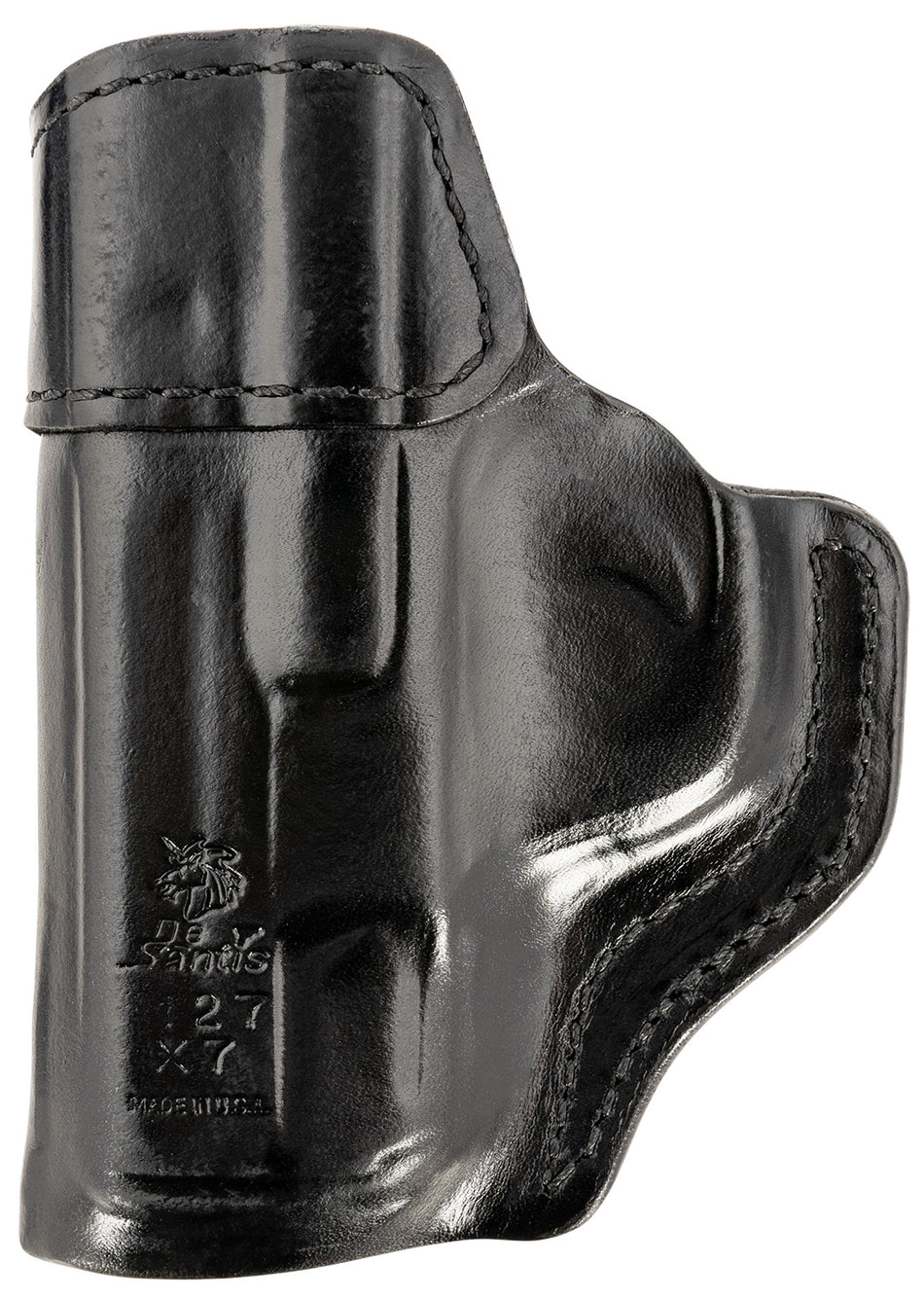DeSantis Inside Heat IWB Holster Black Leather Fits S&W M&P Shield 9/40 Right Hand