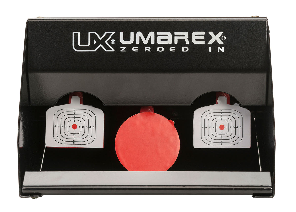 Umarex Trap Shot 2218075 Re-Settable Steel Air Rifle Shooting Target Red/White