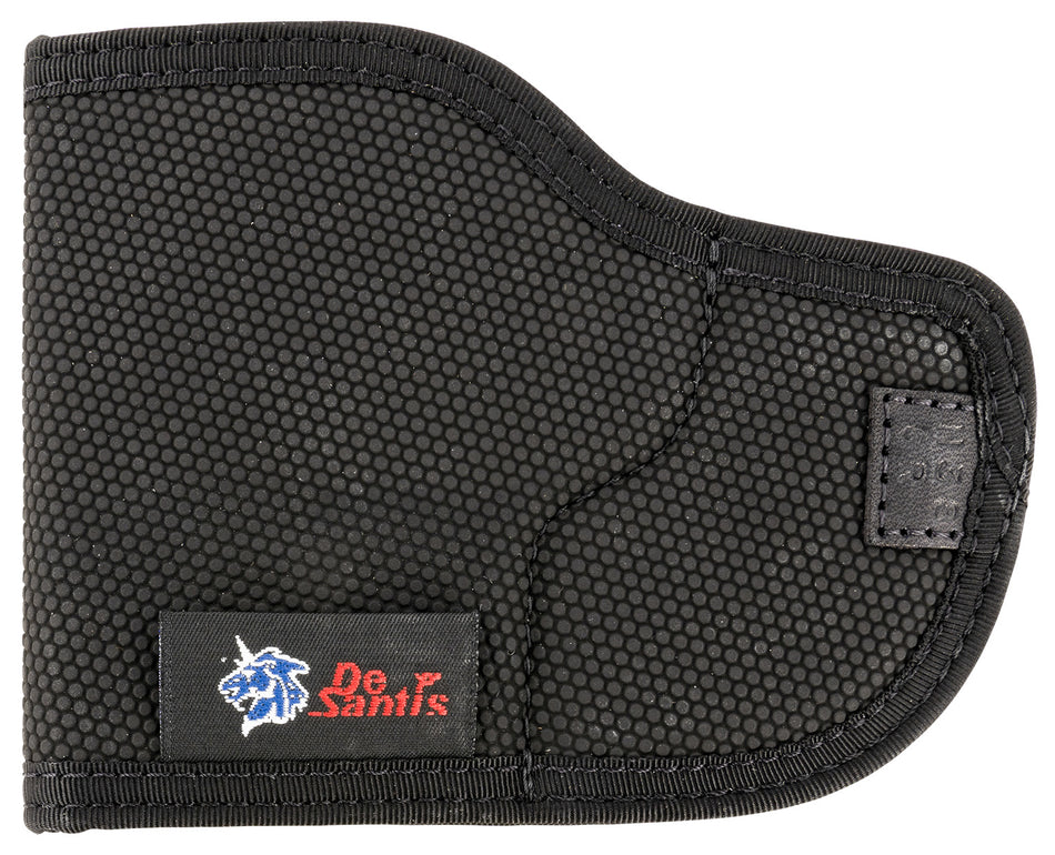 DeSantis Nemesis Pocket Holster Black Rubberized Fabric Fits Springfield Hellcat & Mossberg MC1sc Ambidextrous