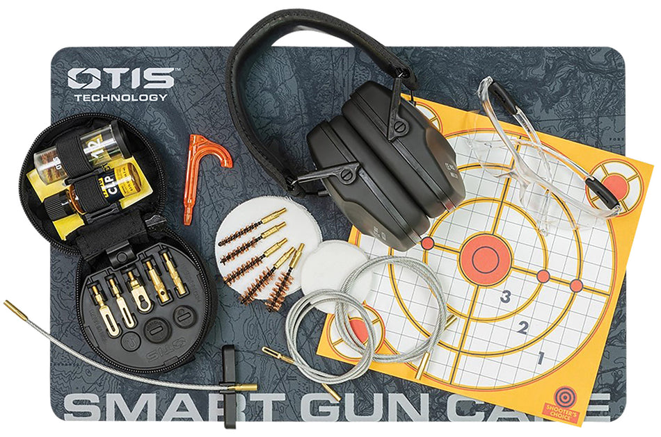Otis GFNSB1 Shooting Range Bundle with Tactical Cleaning Kit Eye Protection and Earmuffs