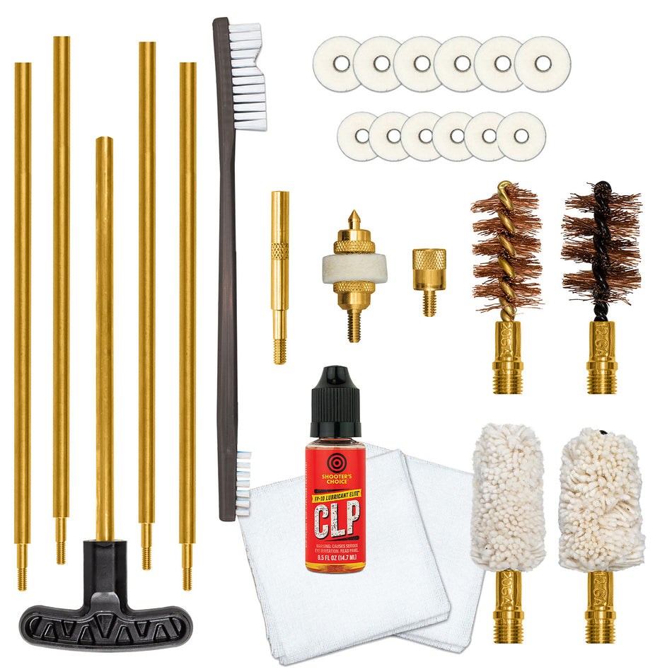 Otis FGSRSMCS Multi-Caliber Shotgun Cleaning Kit 12/20 Gauge