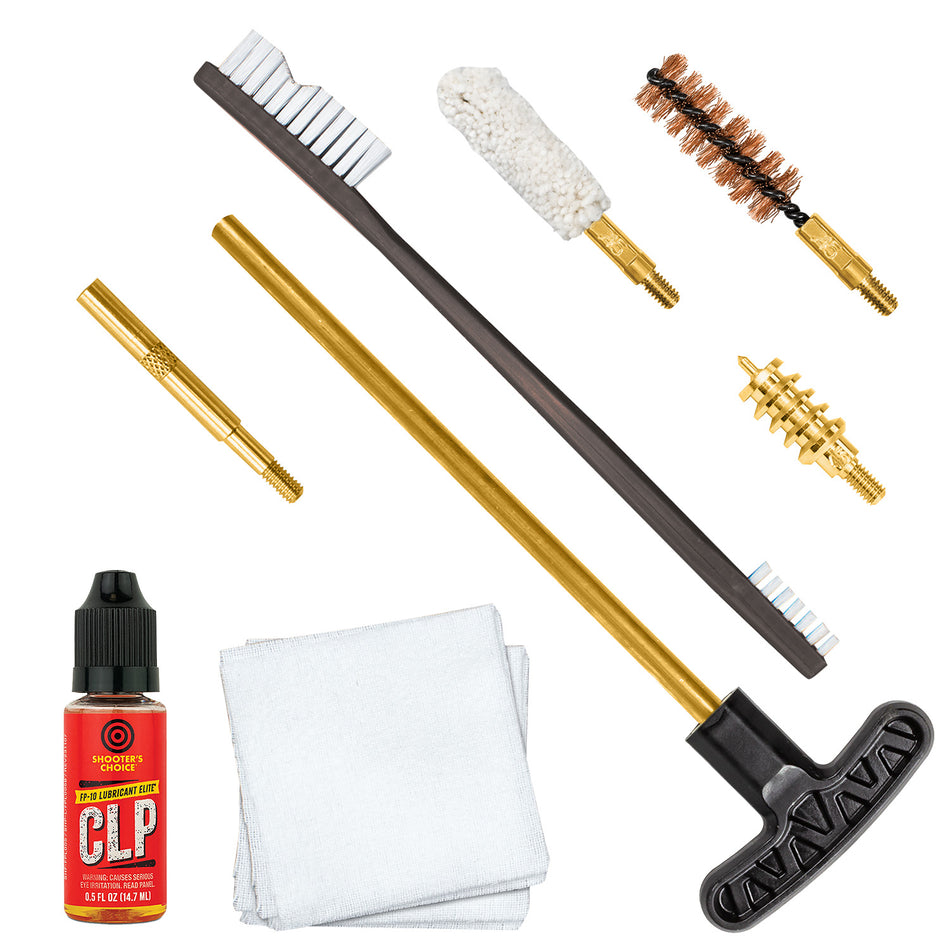 Otis FGSRS45 .45 Caliber Pistol Cleaning Kit Black Compact Soft Pack