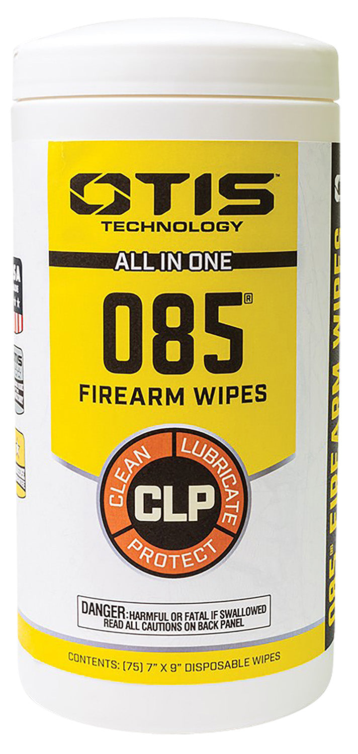 Otis O85 CLP Cleans Lubricates and Protects Against Rust Wipes 75 Pack