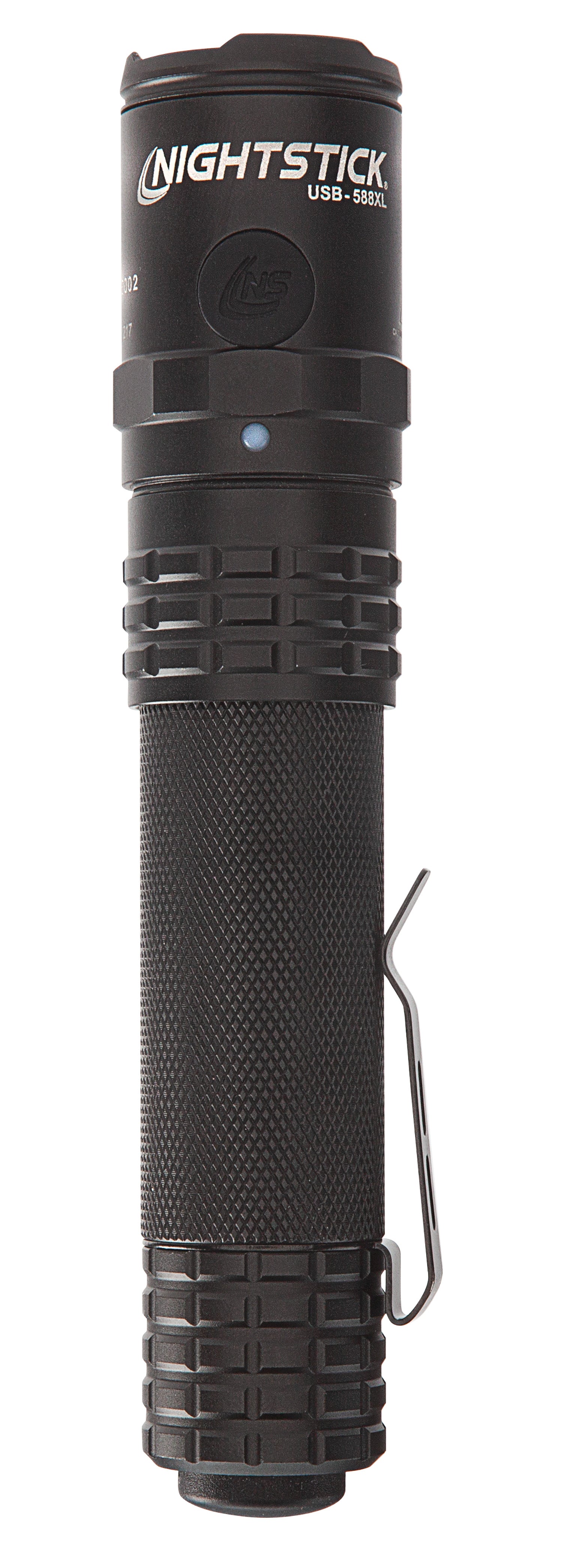 Nightstick USB-588XL Dual-Light Tactical Flashlight 1100/850 Lumens Rechargeable USB-C Black Anodized