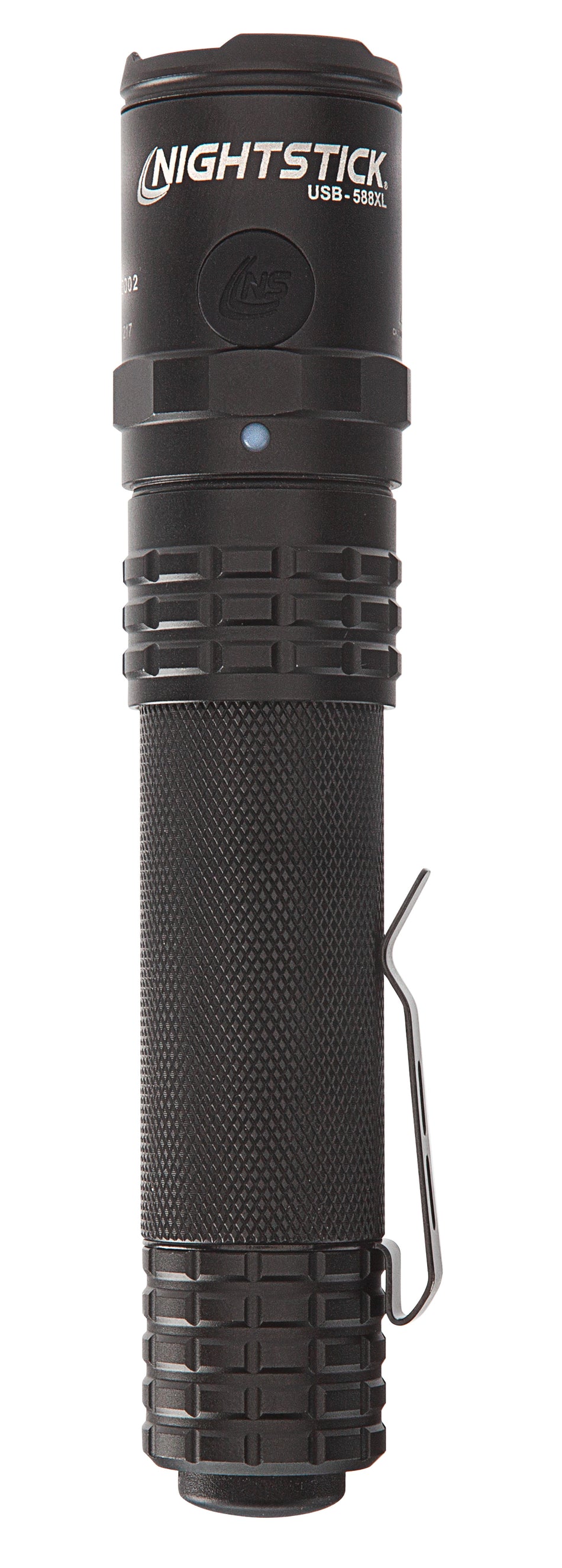 Nightstick USB-588XL Dual-Light Tactical Flashlight 1100/850 Lumens Rechargeable USB-C Black Anodized