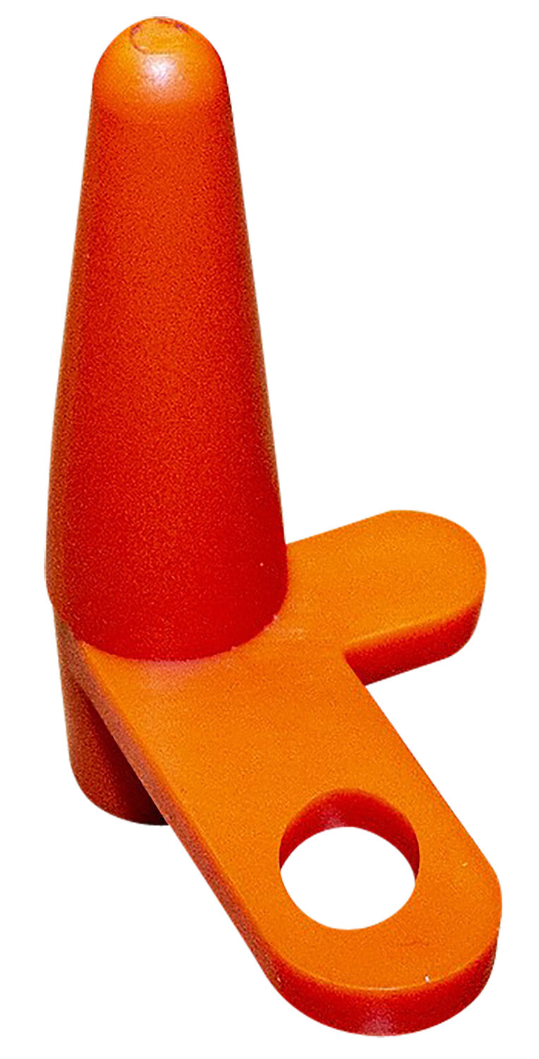 KleenBore Chamber Flag Orange 4.30 Inch Long 2 Pack KB-CF