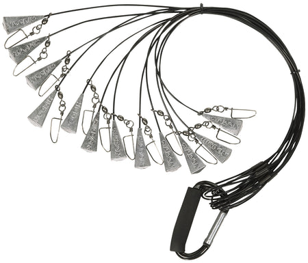 Higdon Battleship Decoy Anchor Rig Black Nylon Non-Tangle 48 Inch Length 12 Pack