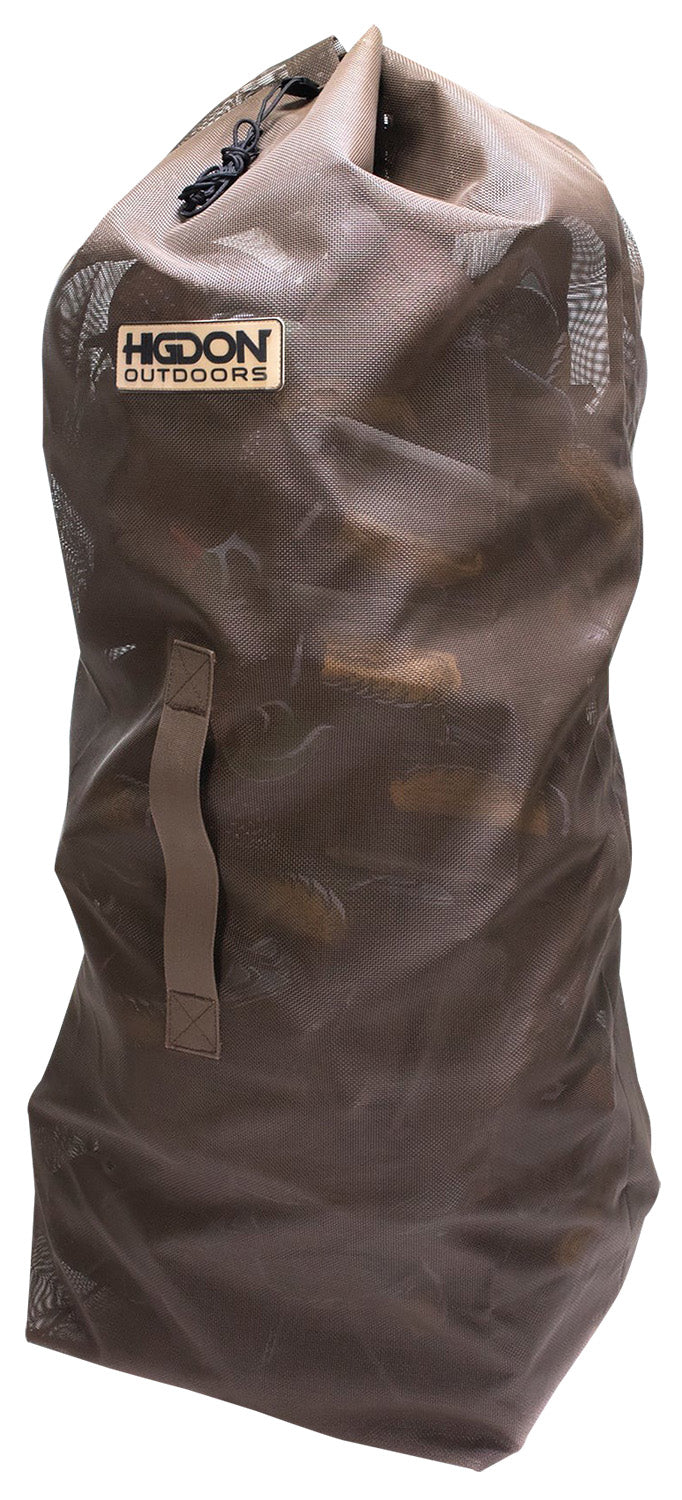 Higdon Large Decoy Carry Bag Black PVC Mesh Backpack Straps 51"x18"x15" Up to 56 Decoys