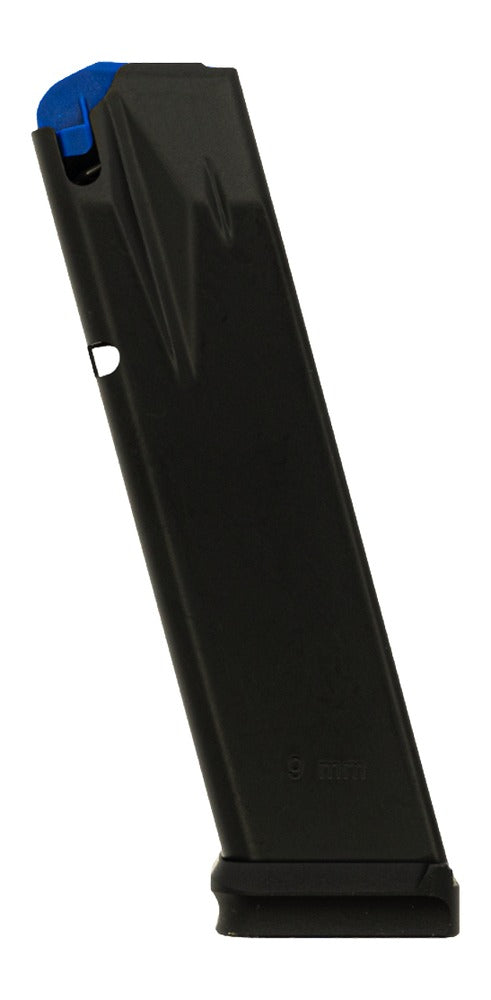Walther Arms 2864789 PDP Full Size 9mm Luger 18rd Pistol Magazine Black Aluminum