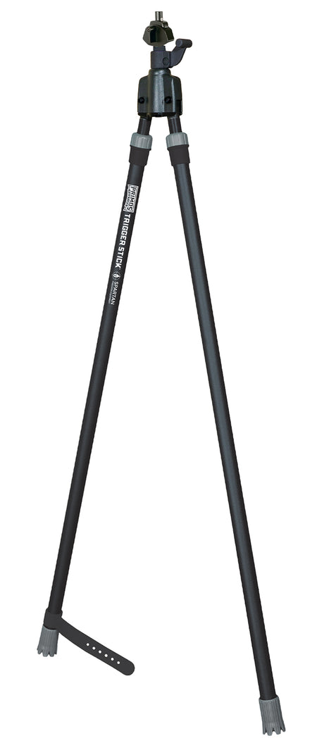 Primos Trigger Stick Tall Gun-Mounted Bipod, Spartan Precision Magnetic, Black, 33"-65"
