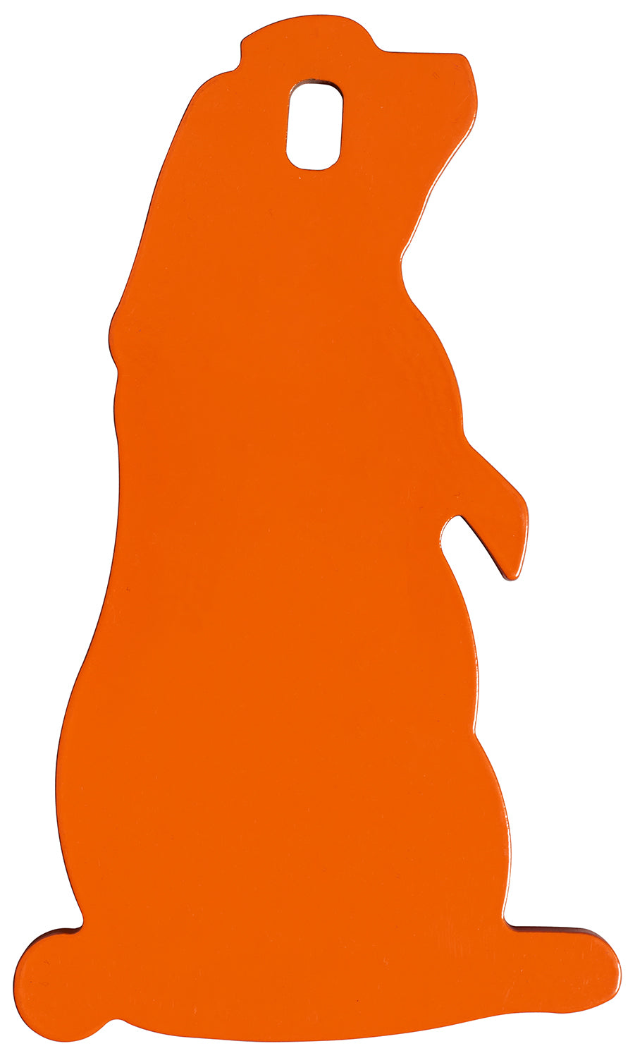 Champion Impact Steel Prairie Dog Target Rimfire Orange 7"x3" Individual Hanging