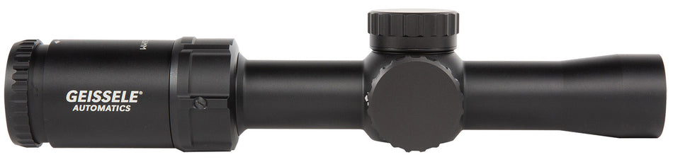 Geissele Automatics Super Precision 1-6x26mm Black 30mm Tube Second Focal Plane Illuminated DMRR-1 Reticle
