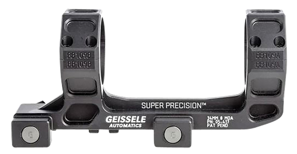 Geissele AR-15/M4 Super Precision Picatinny Scope Mount Combo Black Anodized