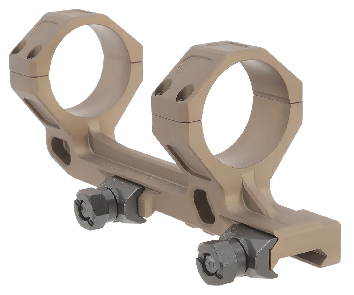Geissele Super Precision AR15 Scope Mount/Ring Combo Desert Dirt Color