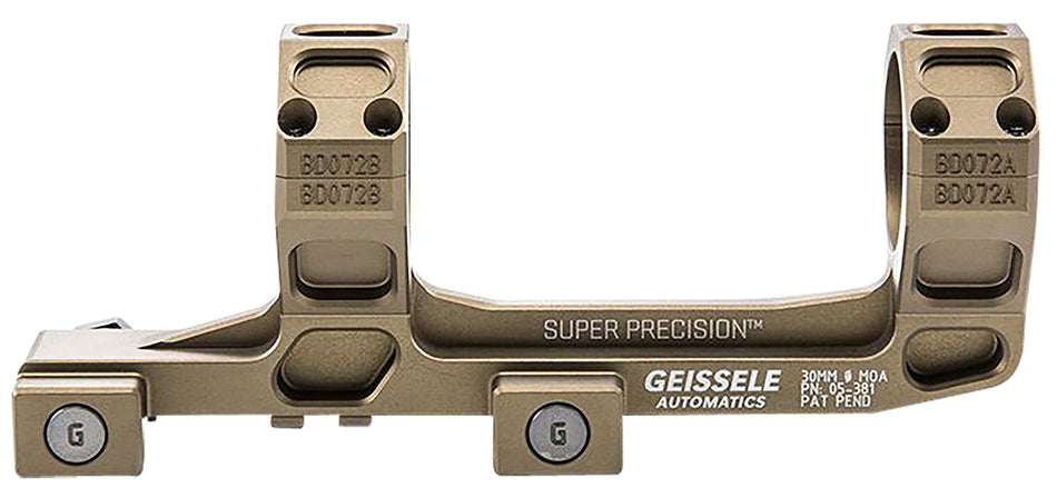 Geissele Super Precision AR15 Ring Mount Combo Desert Dirt