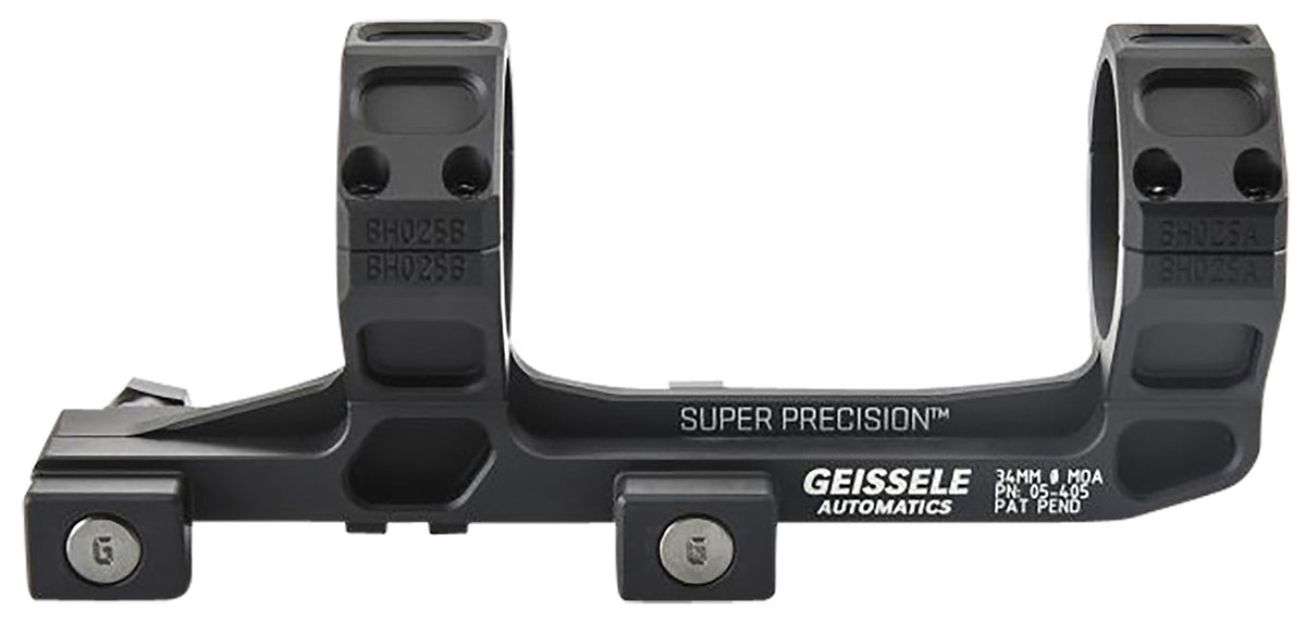 Geissele Super Precision AR15 Scope Mount/Ring Combo Black