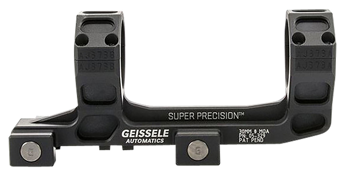 Geissele Super Precision AR-15 Scope Mount and Ring Combo for Vortex 1-6 Black Anodized