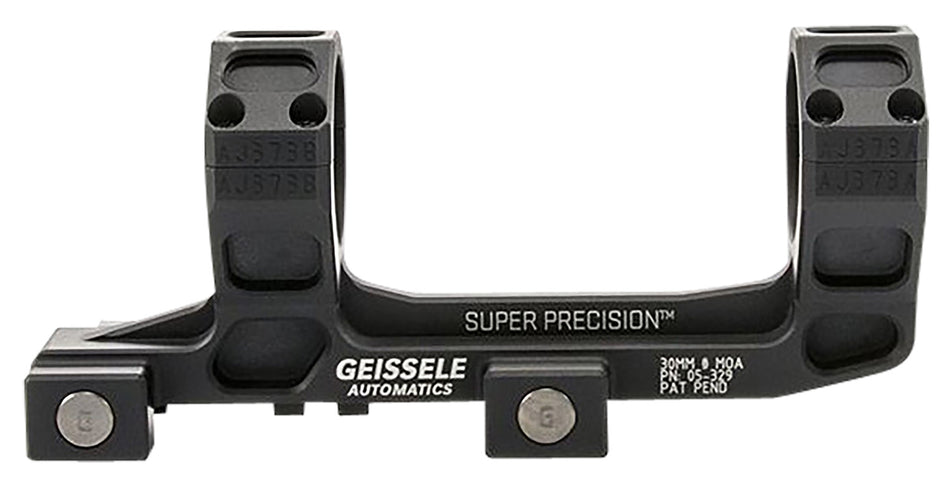 Geissele Super Precision AR-15 Scope Mount and Ring Combo for Vortex 1-6 Black Anodized