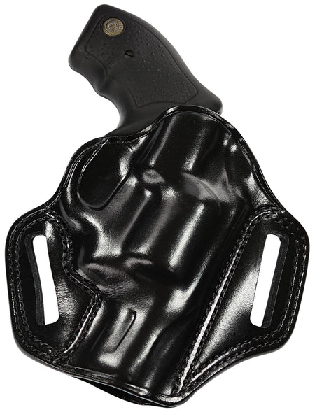 Galco CM270B Combat Master Outside Waistband Black Leather Pancake Holster Browning Hi-Power SA-35 MC P35 RH