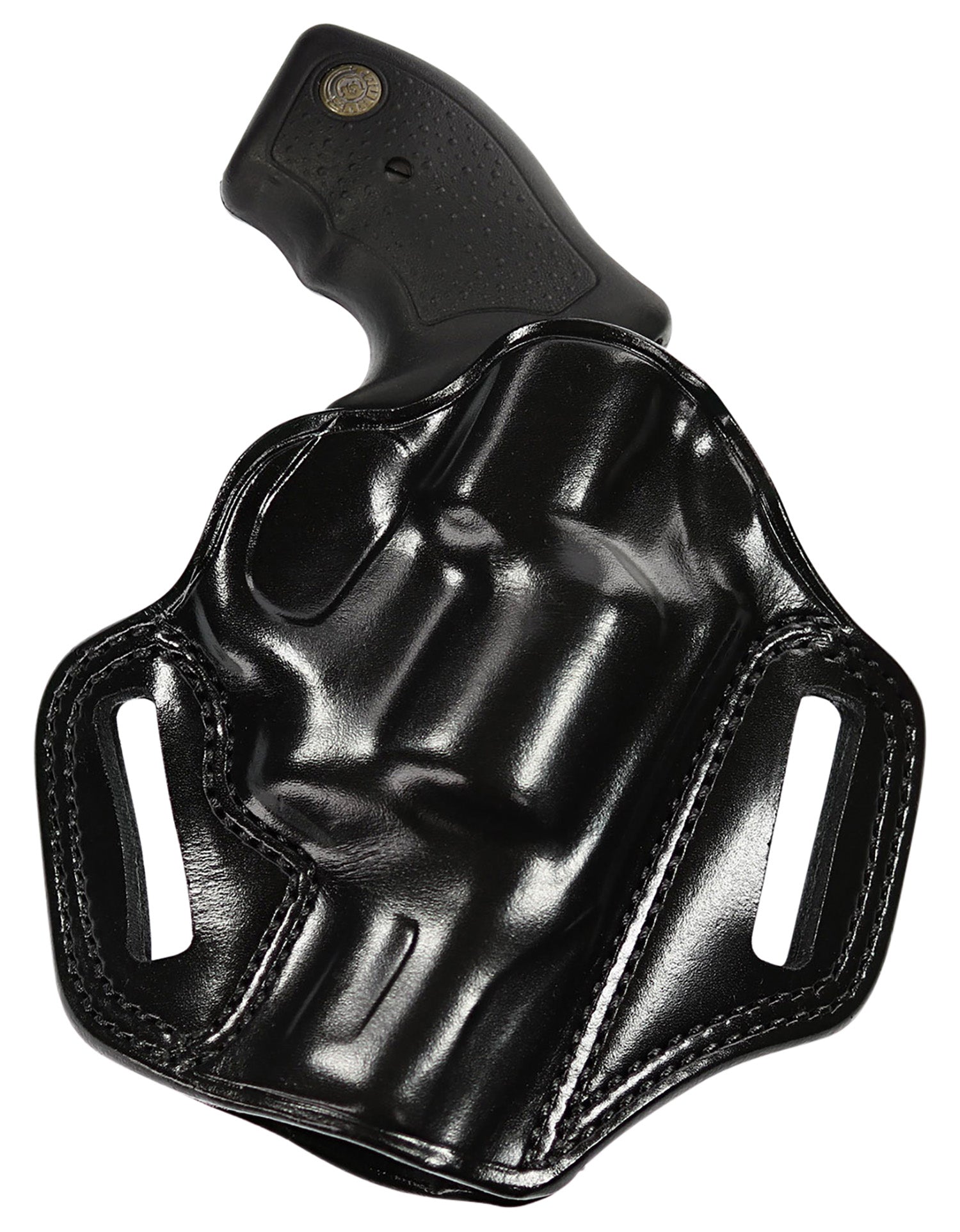 Galco CM880B Combat Master OWB Holster Black Leather Fits Springfield XDM 4.5" RH