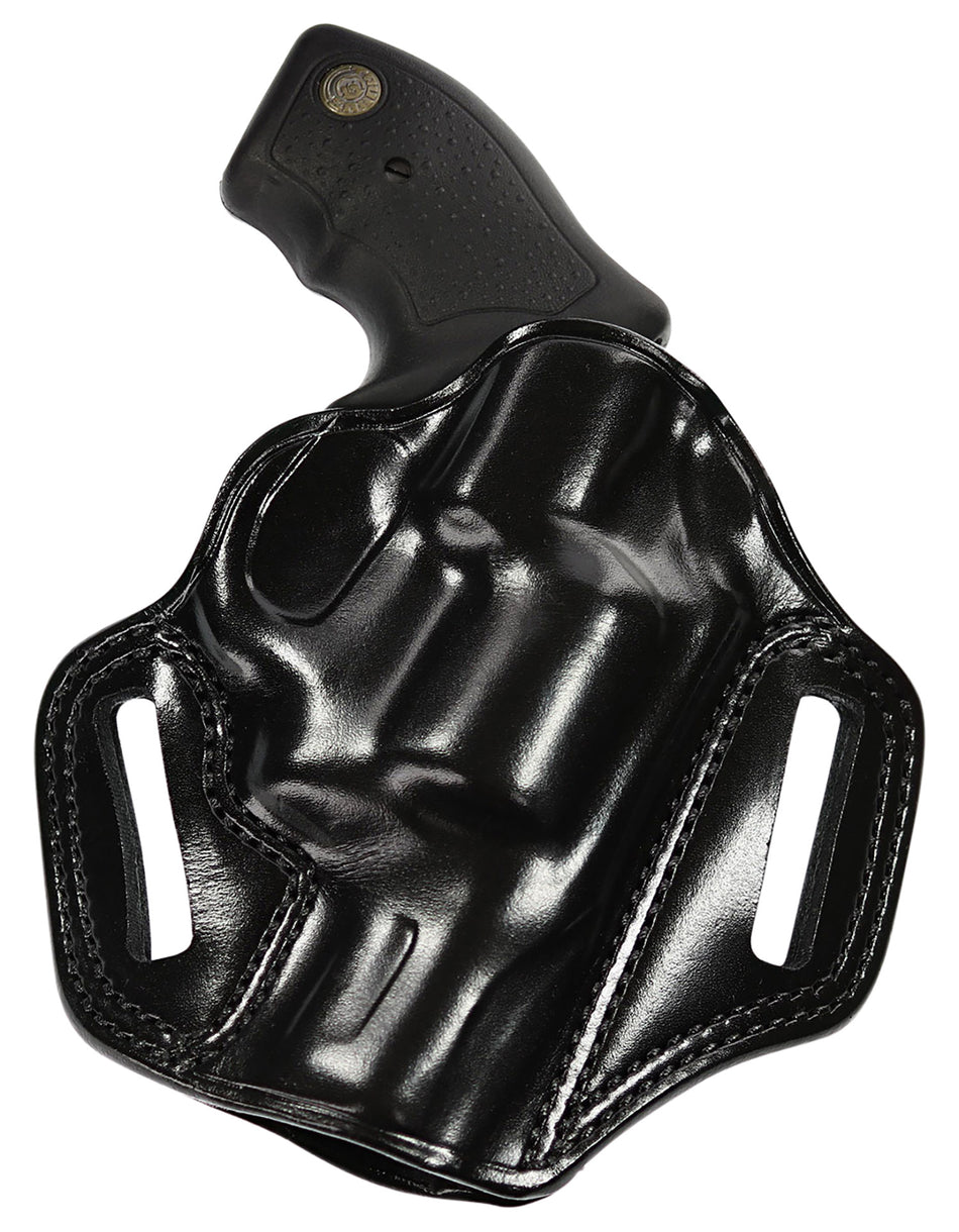 Galco CM880B Combat Master OWB Holster Black Leather Fits Springfield XDM 4.5" RH