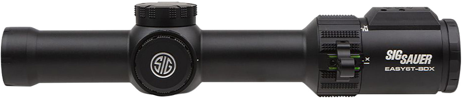 Sig Sauer Electro-Optics SOEBDX61101 Easy6 BDX 1-6x24mm 30mm Tube BDX-R2 Illuminated Reticle Scope
