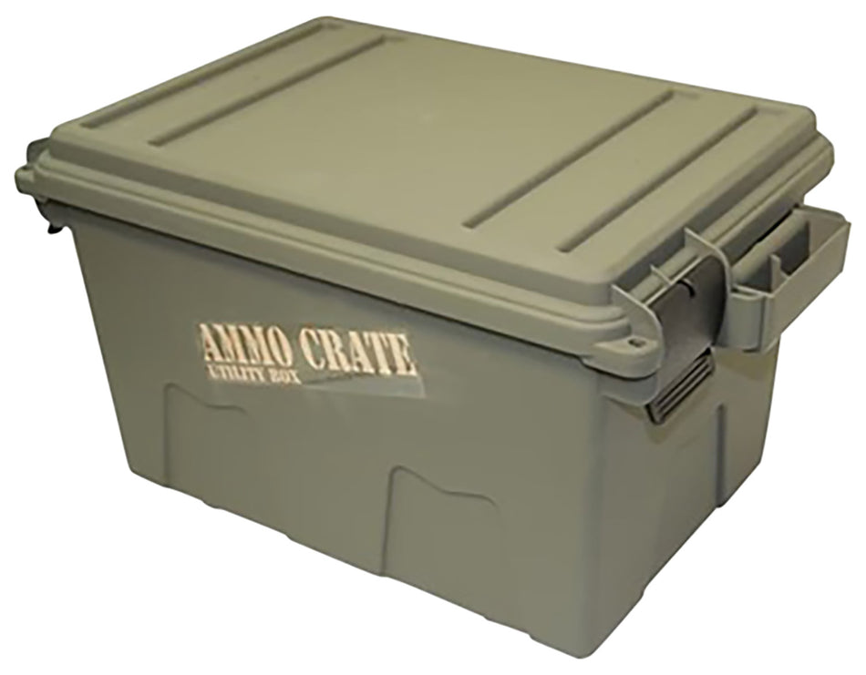 MTM Case-Gard ACR718 Army Green Polypropylene Ammo and Gear Crate Utility Storage Box