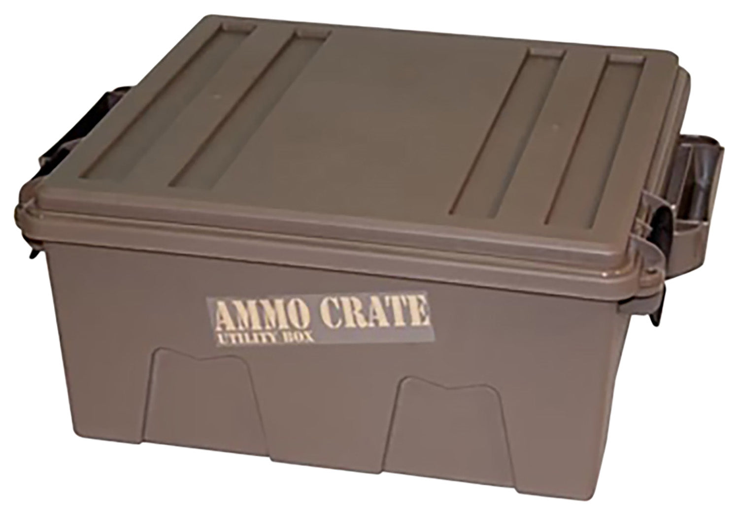 MTM Case-Gard ACR872 Dark Earth Polypropylene Ammo and Gear Crate Utility Storage Box