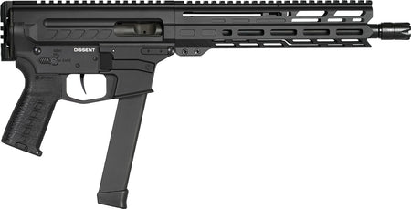 CMMG Dissent MKGS 9mm Luger Pistol 33+1, 10.5" Black, M-LOK Handguard, Zeroed Drop-In Trigger