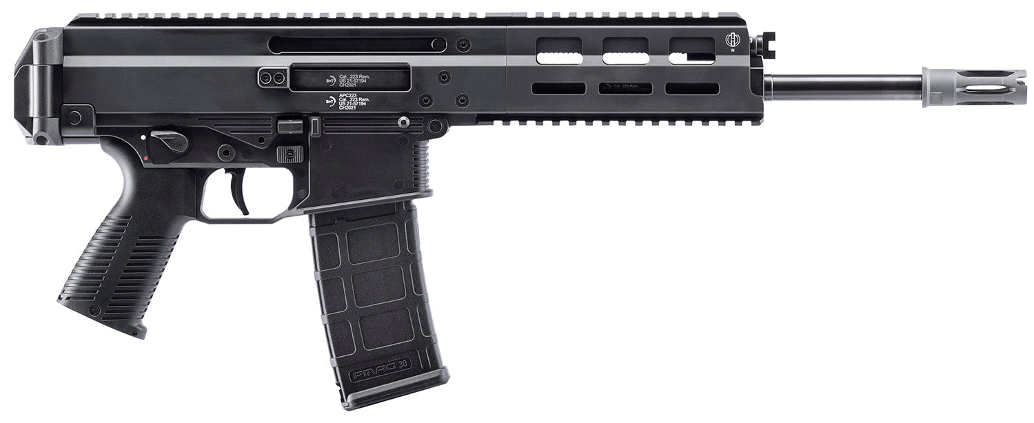 B&T APC Pro BT361658 5.56x45mm NATO Short-Barrel Firearm - 30+1, 12.13" Threaded Barrel, M-LOK Handguard, Ambidextrous