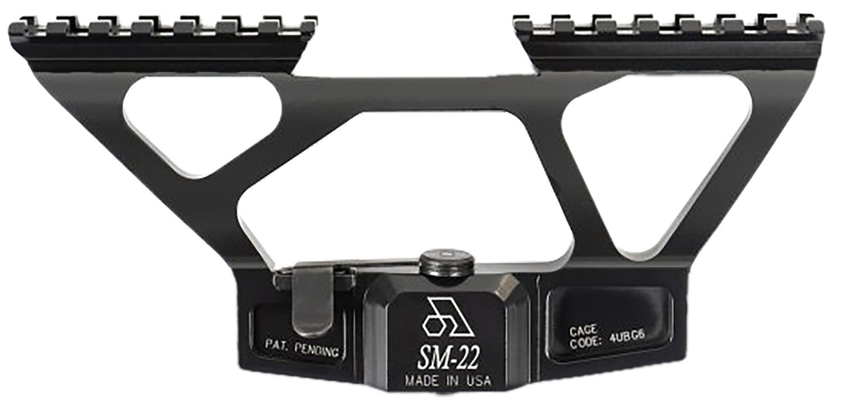 Arsenal SM22 Black Anodized AK Optic Scope Mount for SAM7K Series 0 MOA