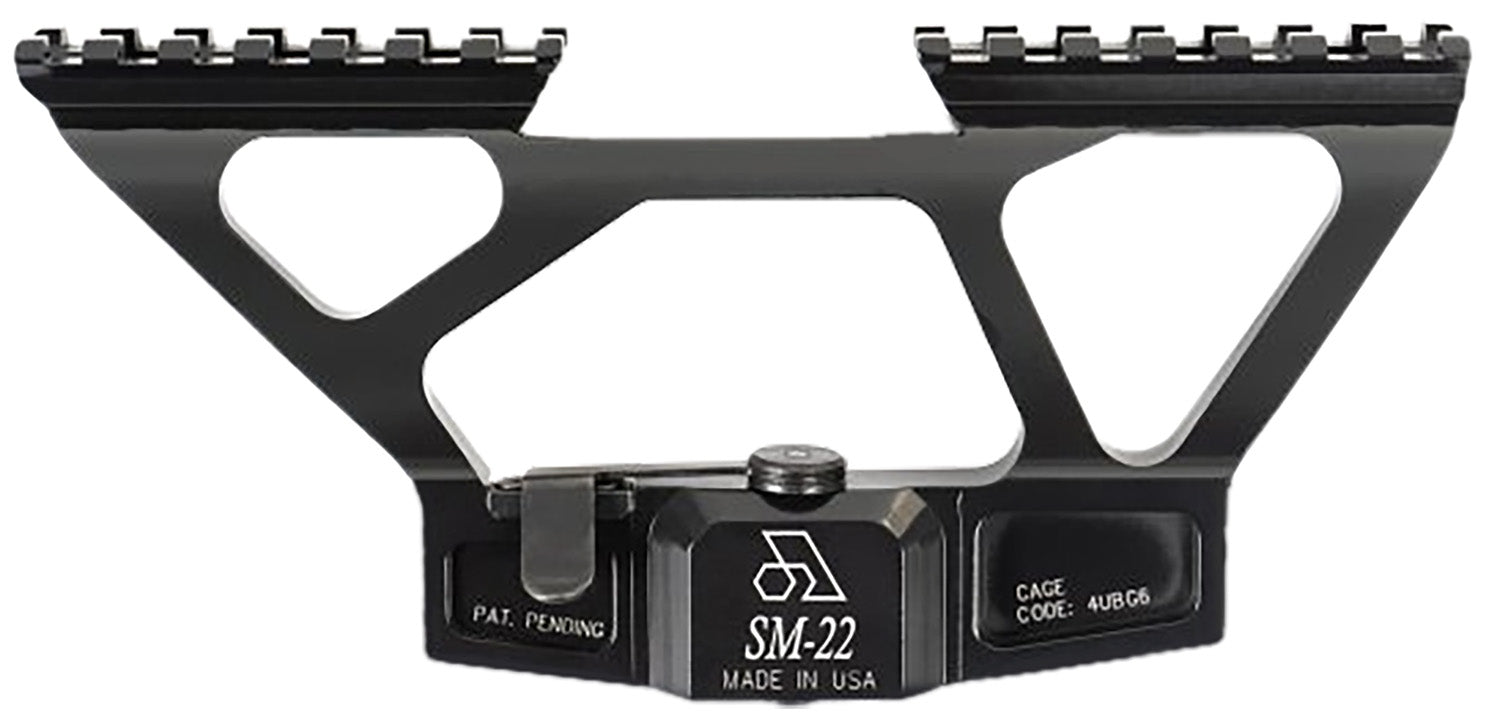 Arsenal SM22 Black Anodized AK Optic Scope Mount for SAM7K Series 0 MOA