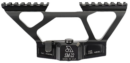 Arsenal SM22 Black Anodized AK Optic Scope Mount for SAM7K Series 0 MOA