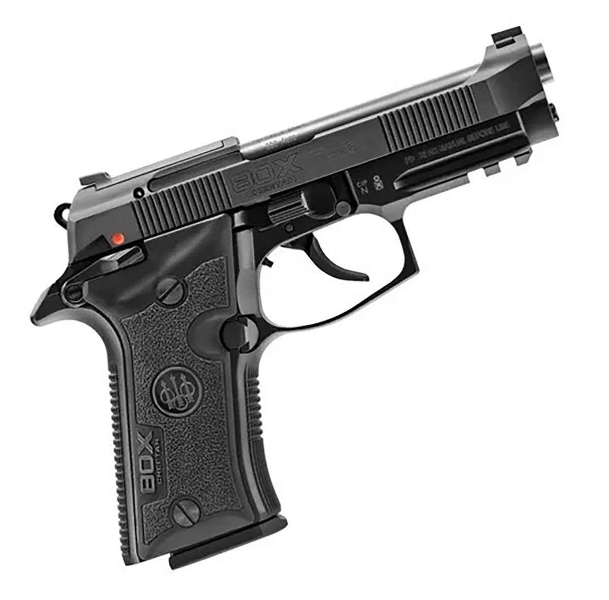 Beretta 80X Cheetah .380 ACP 10+1 3.90" Inox Barrel, OD Green Frame with Beavertail and Picatinny Rail