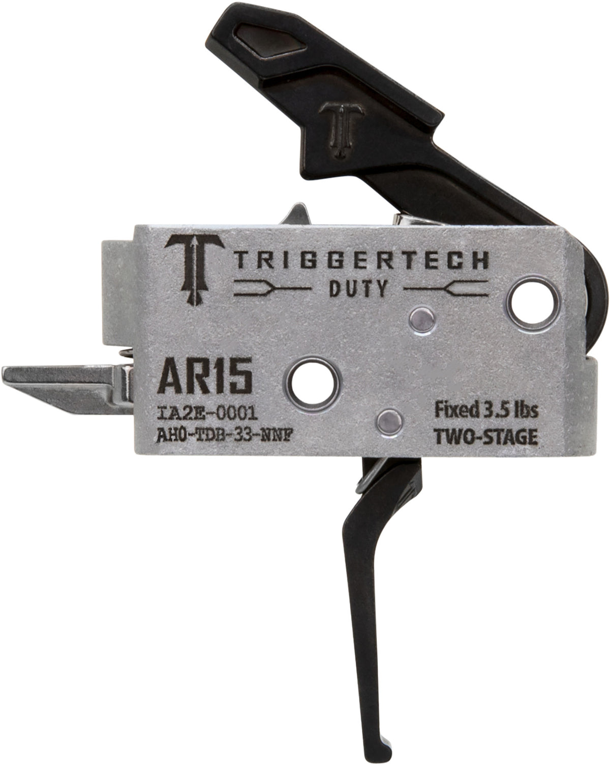 TriggerTech Duty Two-Stage Flat AR-15 Trigger, 3.50 lb Draw Weight
