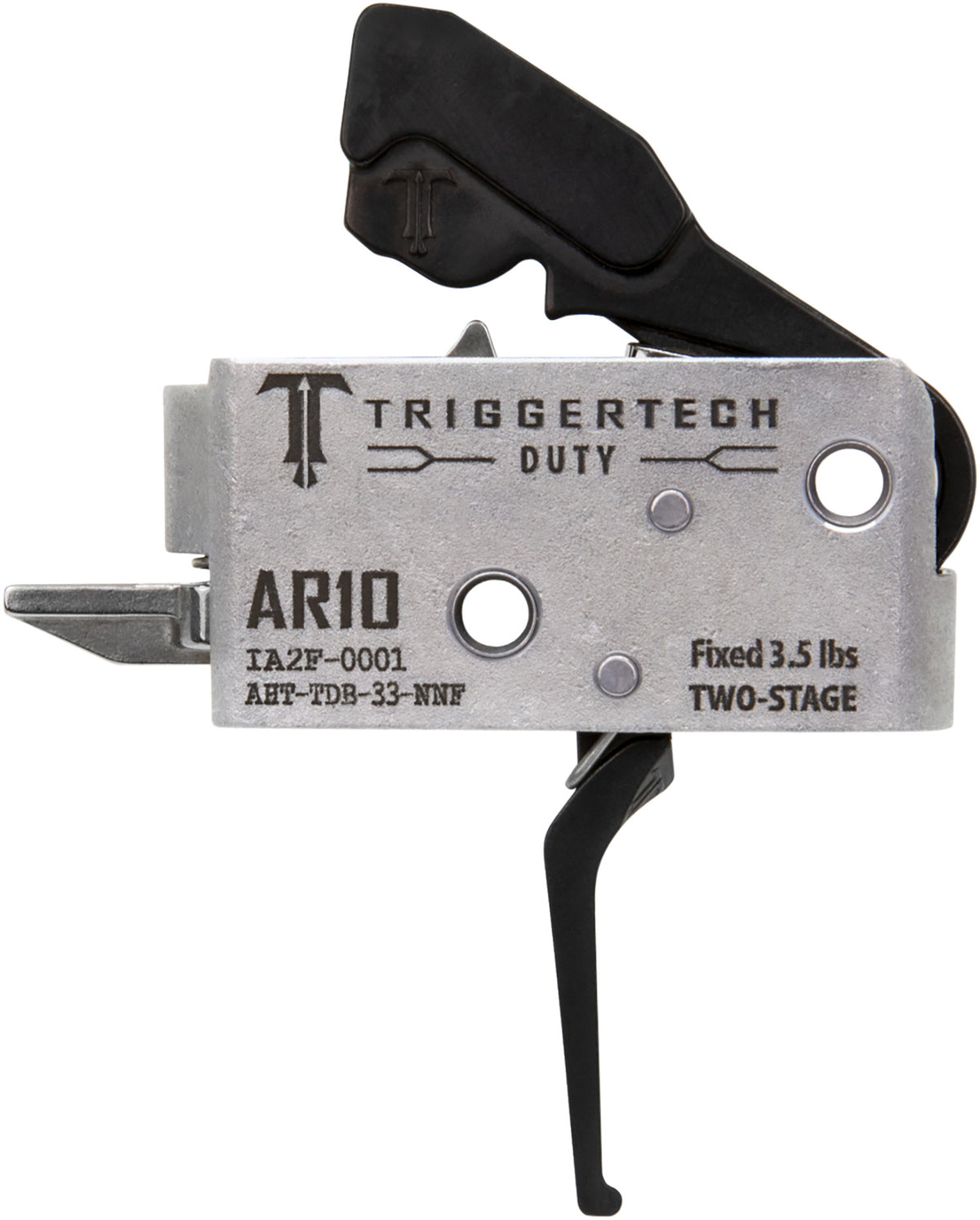 TriggerTech AR-10 Duty Flat Trigger Two-Stage 3.5 lbs Draw Weight