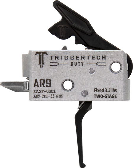TriggerTech AR-9 Duty Flat Trigger Two-Stage 3.5 lbs Draw Weight