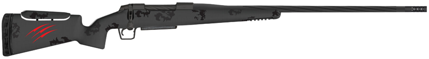 Fierce Rival XP Bolt-Action Rifle, 6.8 Western, 22" Barrel, Blackout Finish