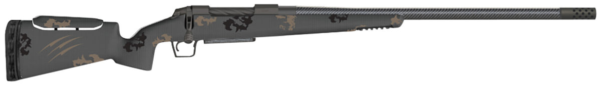 Fierce Rival XP 7mm Rem SAUM 22" Carbon Barrel Rifle - Midnight Bronze Titanium
