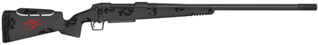 Fierce Firearms Rival XP .28 Nosler 24" Carbon Fiber Rifle, Blackout Camo Finish
