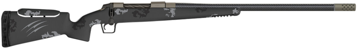 Fierce Firearms Rival FP Carbon .300 PRC 24" Rifle, Tungsten Gray Titanium Finish