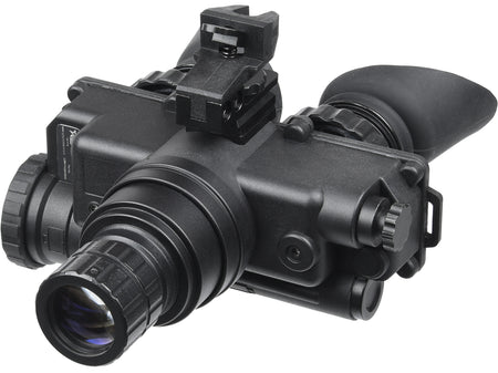 AGM Wolf-7 PRO NL1 Night Vision Goggle System 1x 27mm Gen 2+ Level 1 Green Filter Black