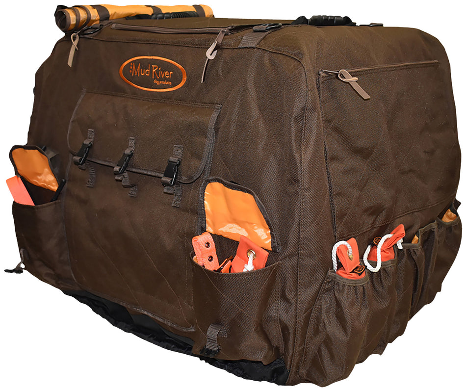 Mud River MRM1515 Large Insulated Dog Kennel Cover Brown Polyester