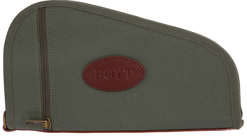 Boyt Harness PP41OD OD Green Canvas Heart-Shaped Handgun Case