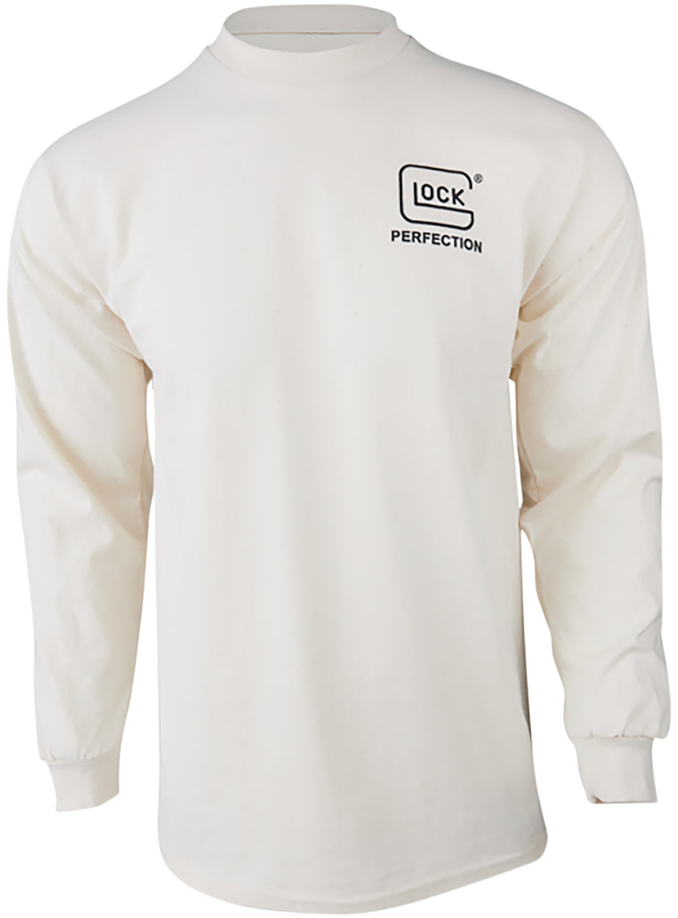 Glock AP96076 Born In Austria Long Sleeve Cotton Tee Tan 3XL